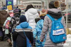 Виды Екатеринбурга, дети, школьники, артек, экскурсия