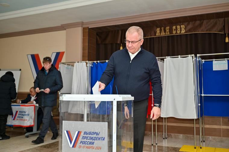 Андрей Кугаевский проголосовал на выборах