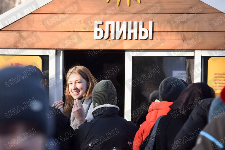 Самым популярным местом с едой стал точка с блинами