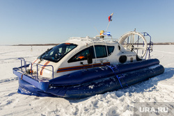МЧС. Акция «Безопасный лед». Челябинск, мчс, снег, зима, шершневское водохранилище, судно на воздушной подушке
