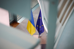Флаги Украины.stock, евросоюз, флаг украины