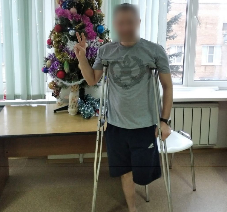 Денис Иглин лишился ноги из-за серьезного ранения во время выполнения боевых задач в зоне СВО