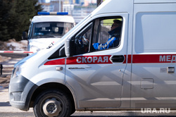 Обзорная по городу. Пермь , зима, 03, медицина, скорая помощь, скорая