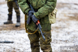 Боевое слаживание мобилизованных на Чебаркульском полигоне ЦВО. Челябинская область, учения, армия, военные, солдаты, оружие, вооружение, война, бойцы, боевые действия, полигон, сво, боевое слаживание