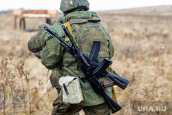 Боевое слаживание мобилизованных на Чебаркульском полигоне ЦВО. Челябинская область