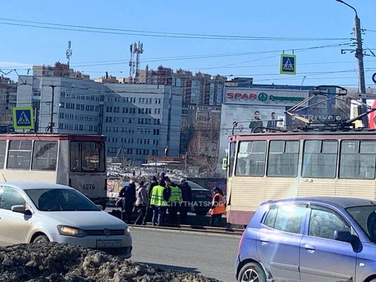 ДТП произошло на пересечении улицы Молдавская и проспекта Победы