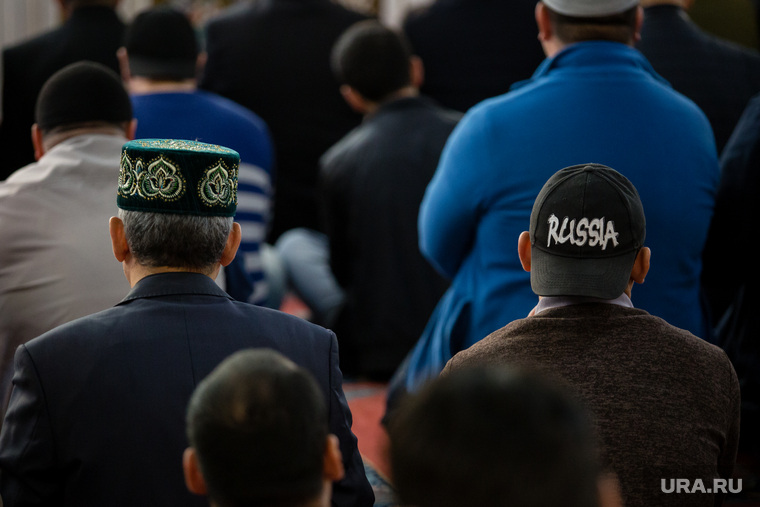 Визит в Югру Верховного муфтия Сирии Ахмада Бадр эд-Дин Хассуна, Сургут, мечеть, ислам, религия, мусульмане, вера, молитва