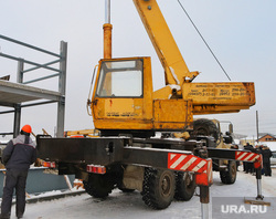 Визит губернатора Курганской области  Шумкова Вадима  в Петуховский район. Курган, фок, стройка