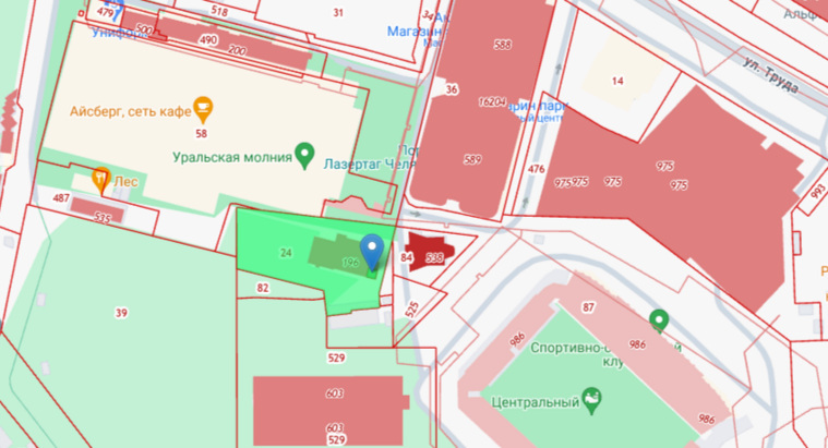 Площадь земельного участка, предназначенного под размещение центра акушерства и гинекологии, составляет 5 600 квадратных метров