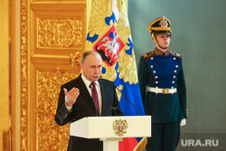 Президент России Владимир Путин на встрече с доверенными лицами. Москва, путин владимир