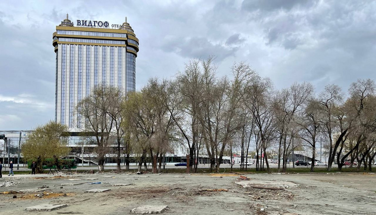 Новый жилой комплекс возведут на месте сгоревшего кафе, всего планируется построить два многоквартирных дома