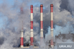 Виды города. Челябинск, мечел, чмк, промышленность, смог, дым из труб, завод, загрязнение воздуха, трубы завода