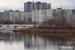 Снег в городе. Курган, снег, зима, набережная тобола