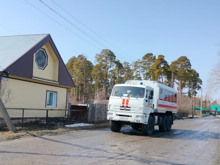 Жителей Куртамыша готовится эвакуировать спецтранспорт