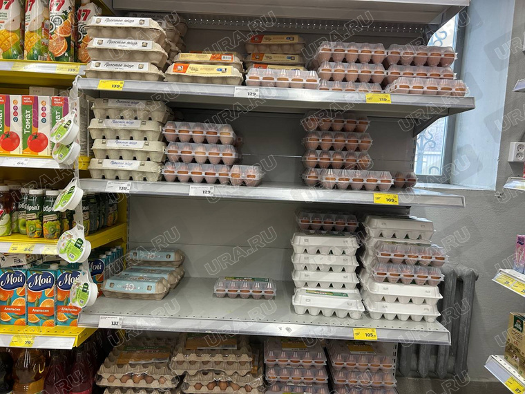 Самые дешевые яйца от 105 рублей за десяток