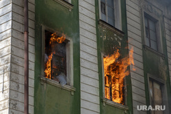 Пожар на ул.Уральской 110. Пермь, мчс, огнеборцы, пожарные