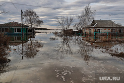 Звериноголовское. Курган, деревня, половодье, паводок, уровень воды, наводнение, потоп, улица, река кама
