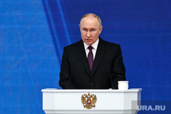 Владимир Путин на послании Федеральному Собранию РФ. Москва, путин владимир