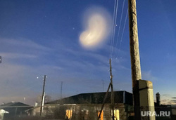 Ракета в небе над Челябинской областью, ракета