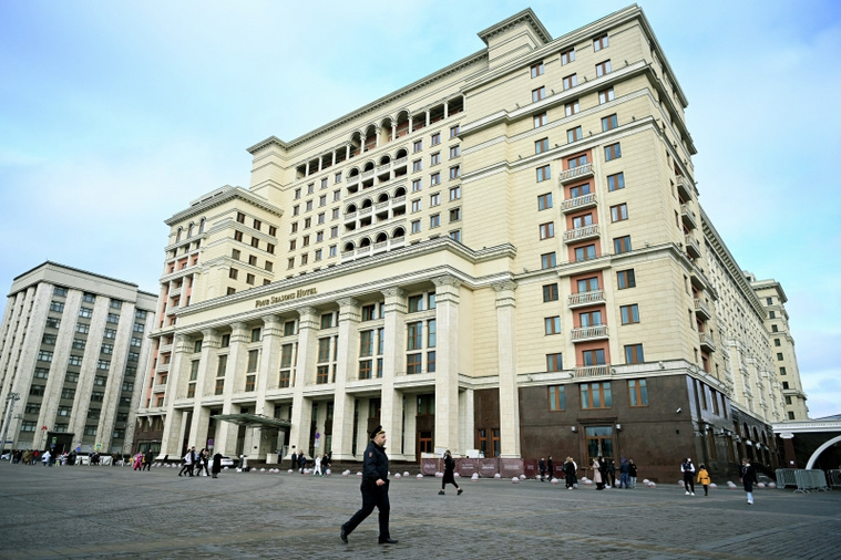 Ранее на месте отеля была гостиница «Москва»