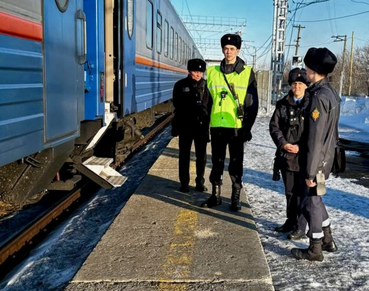 Пограничники и сотрудники УФСБ сняли с поезда в курганском пункте «Петухово» трех иностранцев-экстремистов