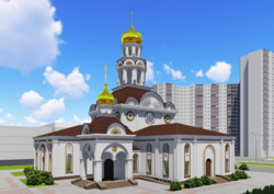 Храм в честь Евгения Боткина планируется построить между будущим медицинским университетом и кварталом «Школьный»
