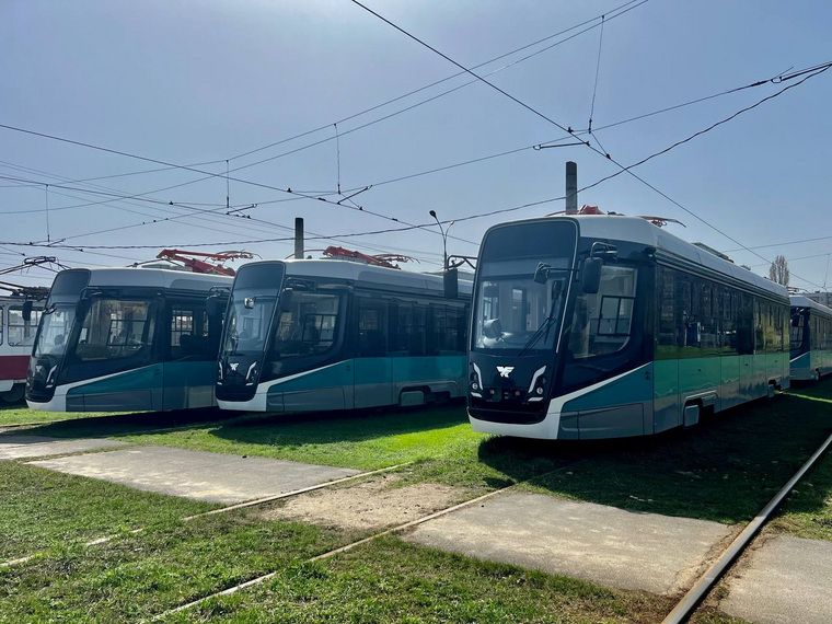 Трамваи проходят приемку в рамках комплексной городской программы