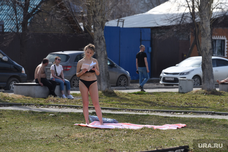 Самый жаркий день в апреле. Екатеринбург 