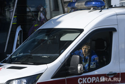 Виды Екатеринбурга, машина скорой помощи, скорая помощь