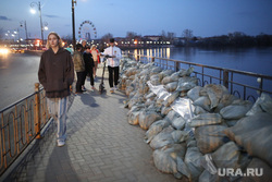 Паводок, Городской пляж. Ишим. Тюмень, половодье, ишим, паводок, наводнение, потоп, разлив