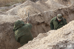 Полигон Тввику. Тюмень , военные, солдаты, окопы, окоп, военнослужащие, мобилизованные, рытье окопов