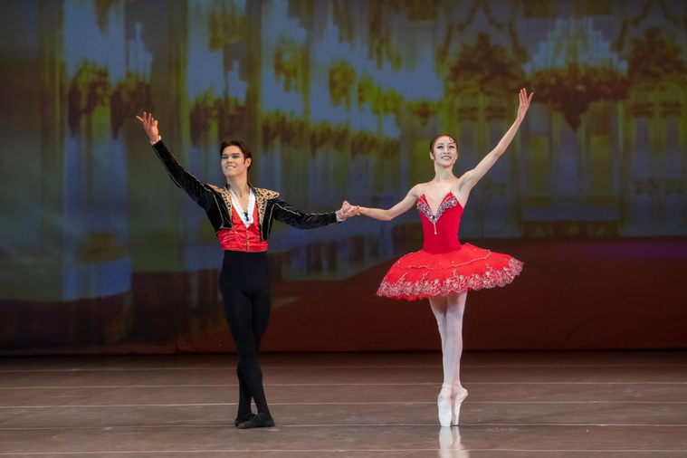 Кубаныч Шамакеев и Лири Вакабаяси вместе выступали в программе «Большой балет»