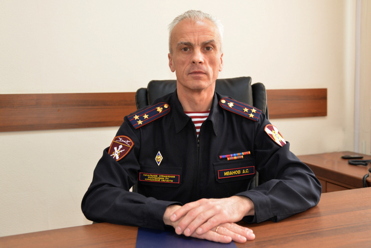Новым начальником курганской Росгвардии стал полковник полиции Андрей Иванов