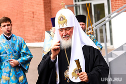 Освящение надвратной иконы на Спасской башне Кремля патриархом Кириллом. Москва, патриарх кирилл