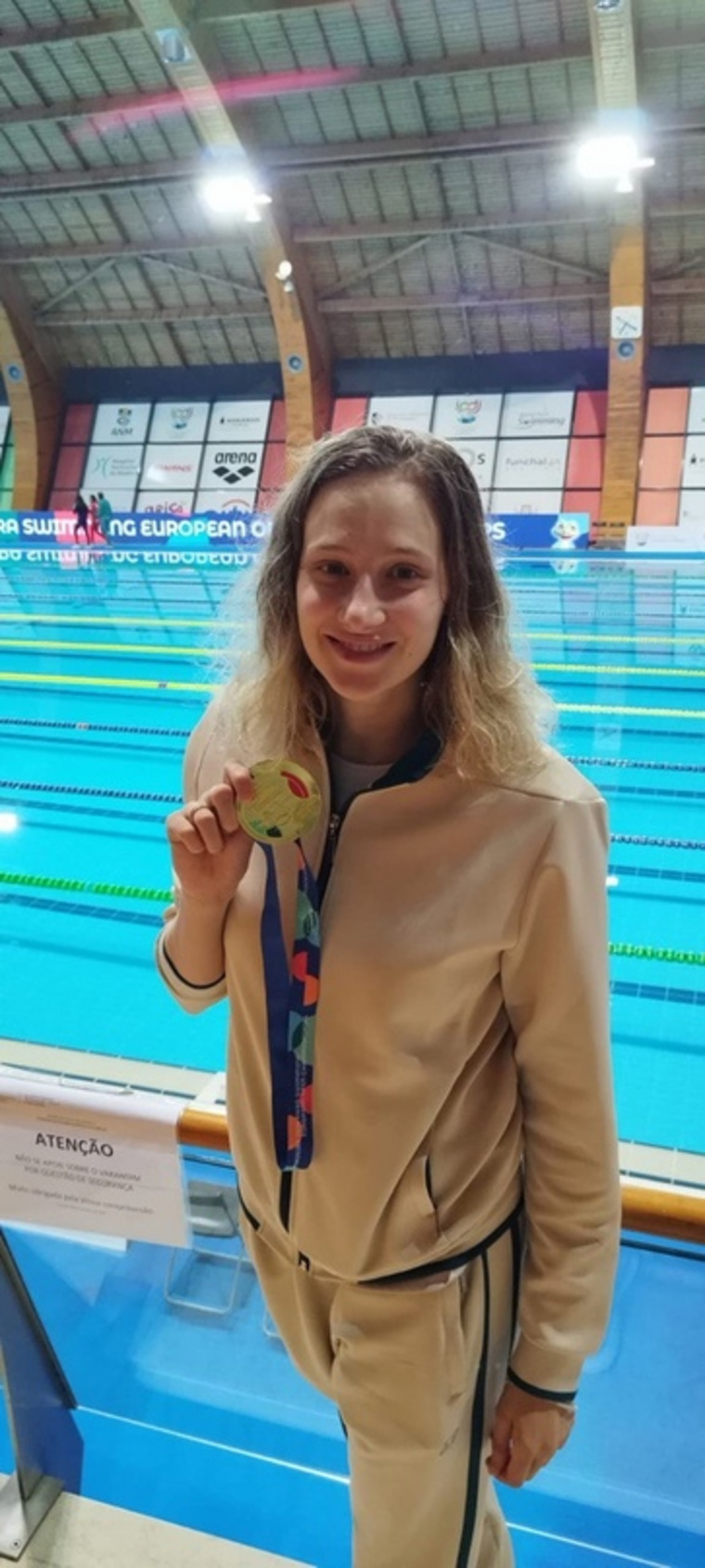 Пловчиха Валерия Шабалина завоевала второе золото Чемпионата Европы