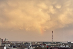 Ливень. Челябинск, радуга, дождь