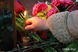 Прощание с военным, погибшим на Украине. Белозерский район, поминки, смерть, кладбище, свеча памяти, похороны