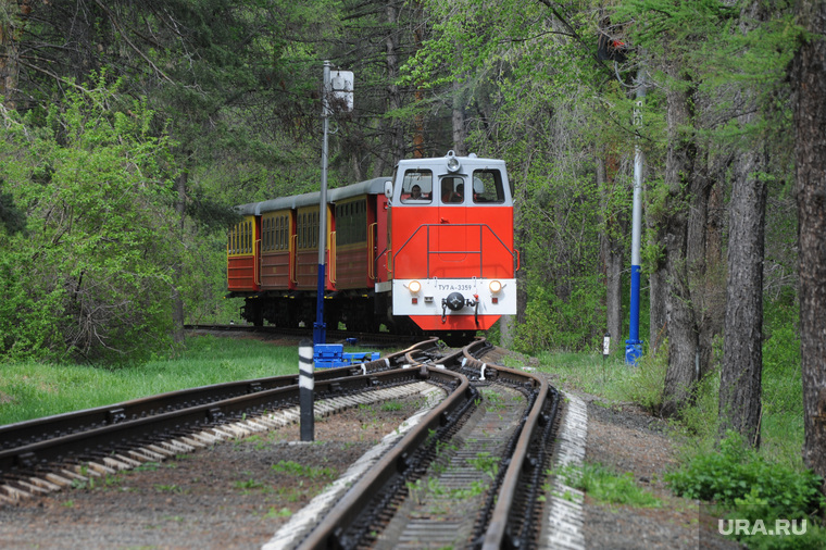 Детская железная дорога. Челябинск 