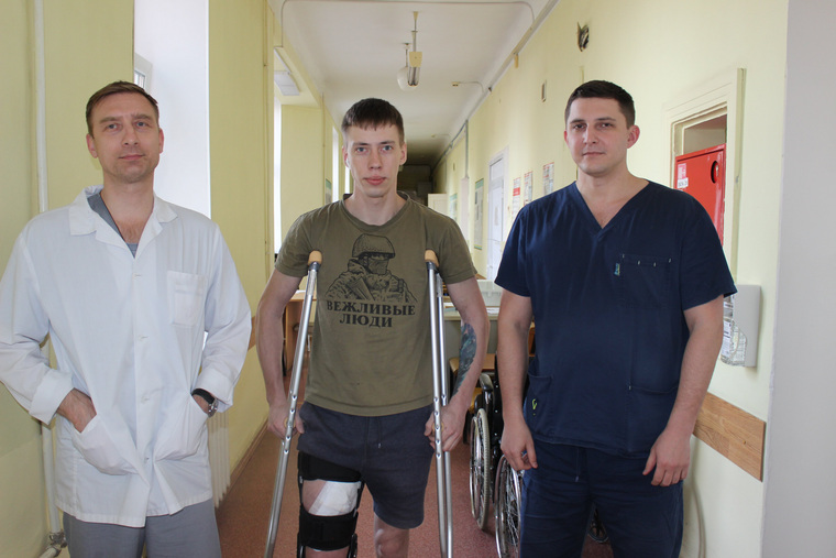 Свердловские медики сохранили ногу 26-летнему Александру из Нижнего Тагила