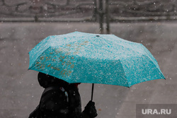Первый снег. Екатеринбург, зонт, непогода, зонтик, снегопад