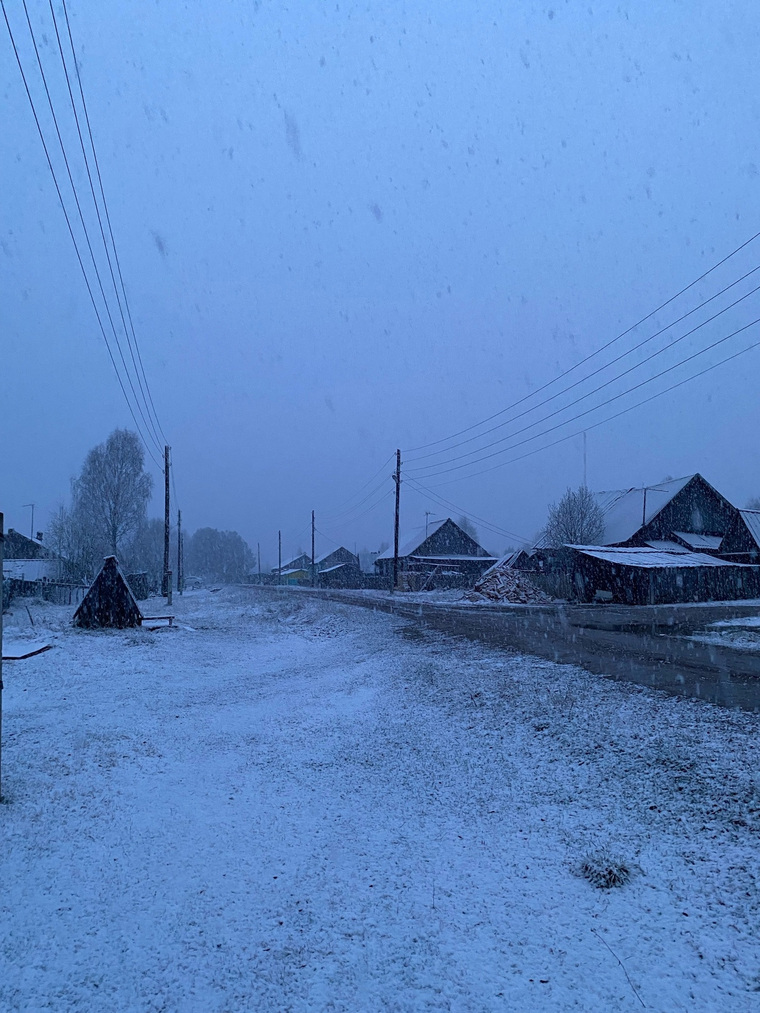 Снег в Пермском крае