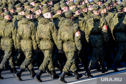 Репетиция торжественного построения войск Челябинского гарнизона. Челябинск, армия, военные, строй, солдат