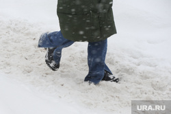 Снегопад. Челябинск, пешеход, зима, буран, вьюга, погода, слякоть, непогода, грязь, снегопад, климат, февраль