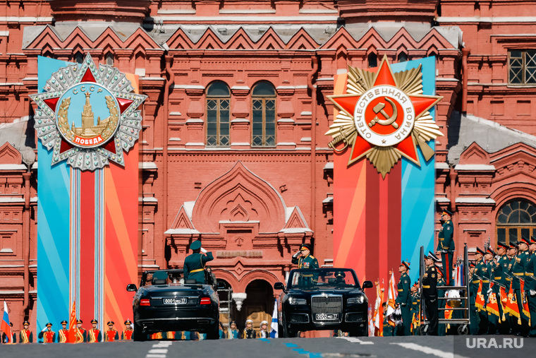 Генеральная репетиция парада Победы в Москве