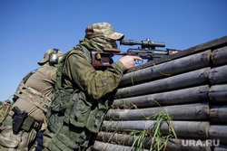 Снайпер ВС РФ рассказал о ликвидации украинского военного с каской СС