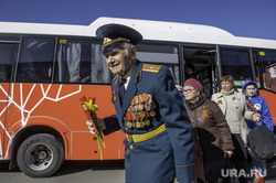 Парад Победы. Пермь, ветераны на параде