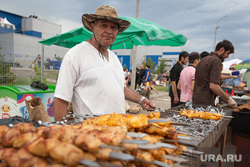 День города и День металлурга. Магнитогорск, продукты, шашлык, шашлычник, еда на улице, еда, мясо