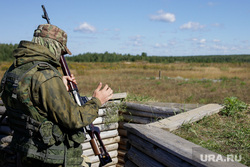 Тренировка добровольцев перед отправкой в Украину. Свердловская область, милитари, армия, оружие, снайпер, война, окоп, добровольцы, спецоперация, свд, чвк, сво, наемники