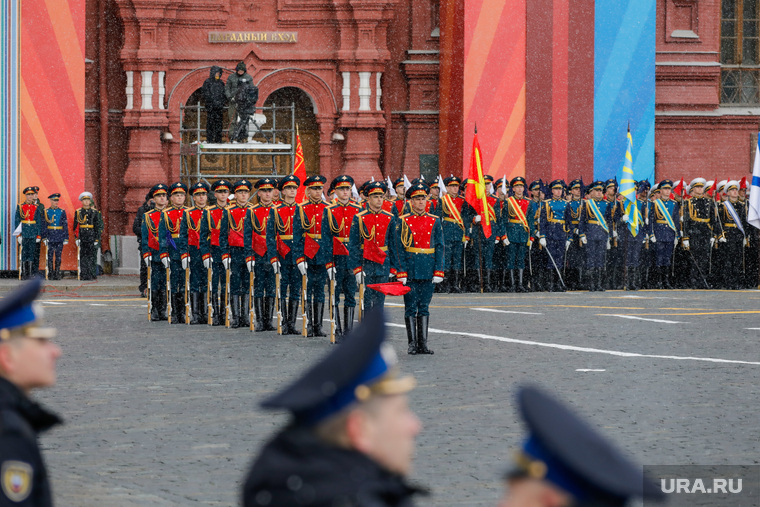 Парад Победы на Красной Площади в Москве. 9 мая 2024