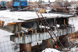 Снег в городе. Курган, снег, зима, кировский мост, набережная  тобола